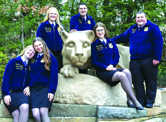 FFA officers excited to call Penn State College of Agricultural Sciences home